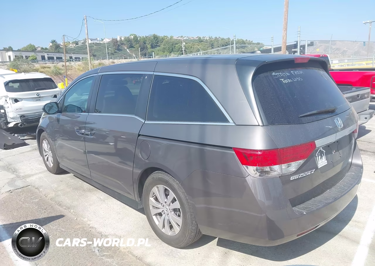 2014 Honda Odyssey Ex-L VIN:5FNRL5H69EB056614 - 3