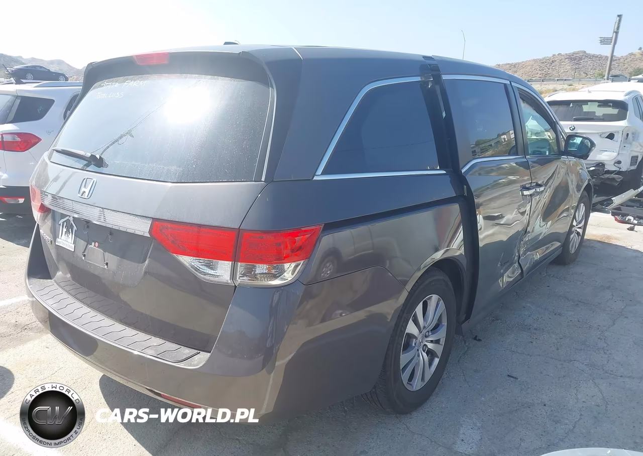 2014 Honda Odyssey Ex-L VIN:5FNRL5H69EB056614 - 4