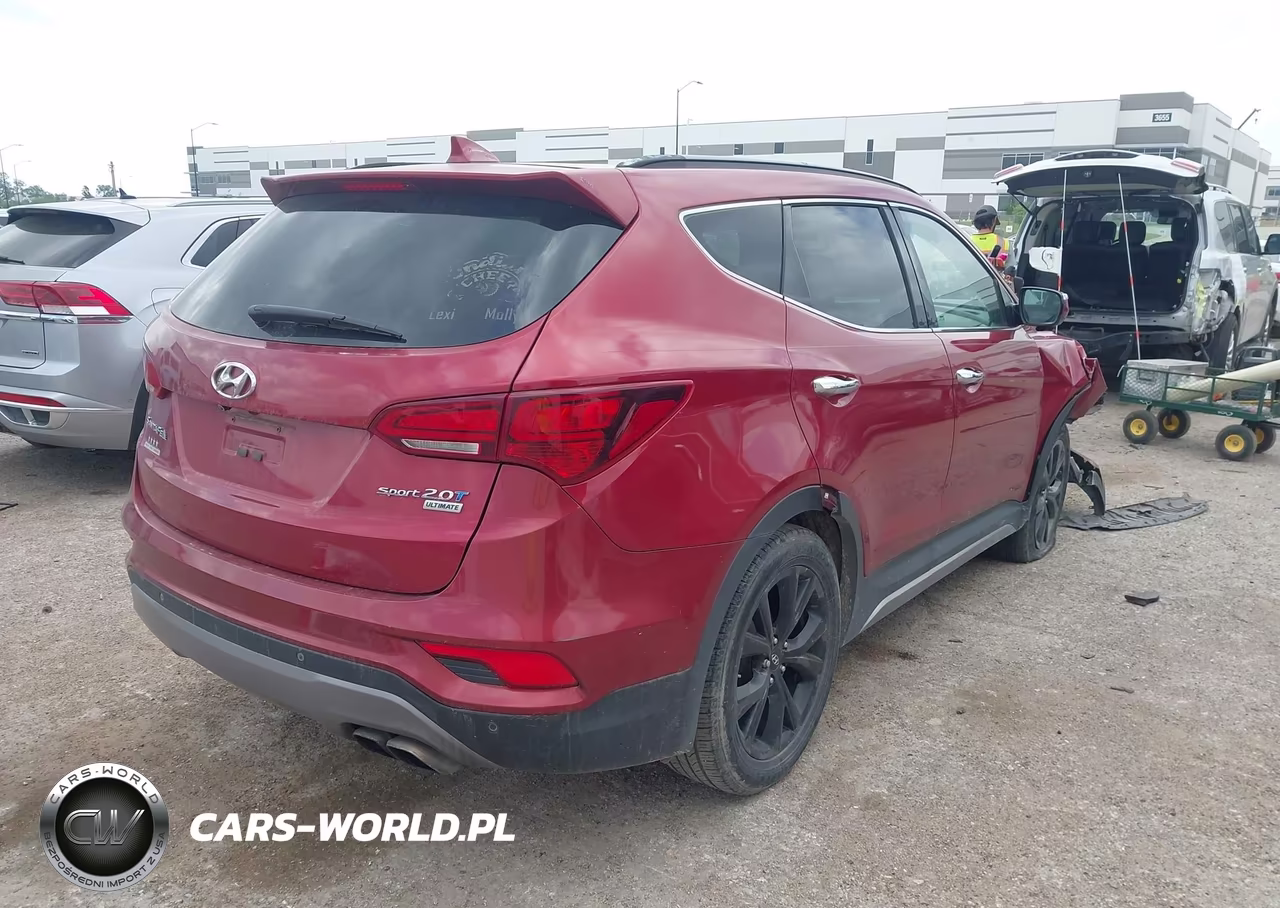 2017 Hyundai Santa Fe Sport 2.0T Ultimate VIN:5XYZW4LAXHG458331 - 4