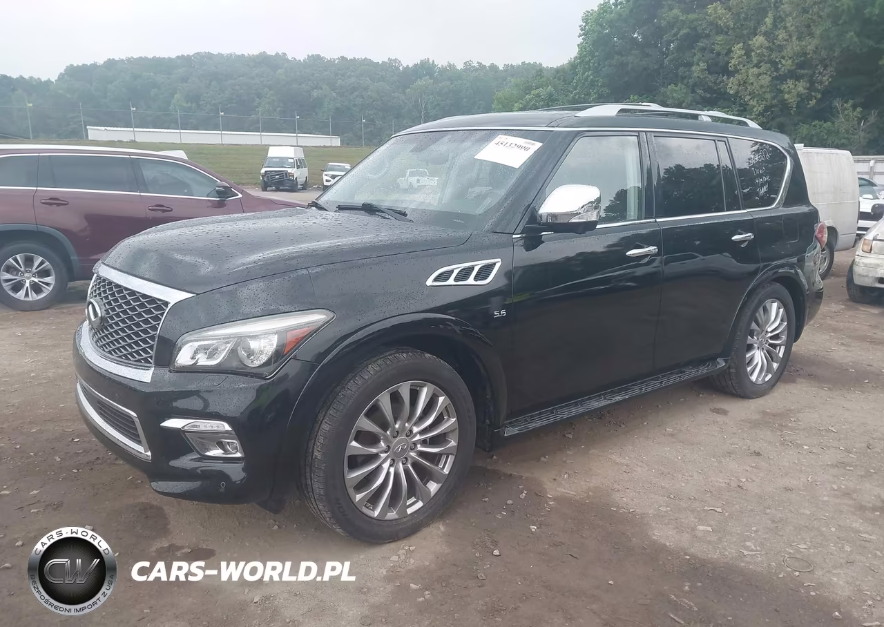 2016 Infiniti Qx80 VIN:JN8AZ2NE6G9124259 - 2