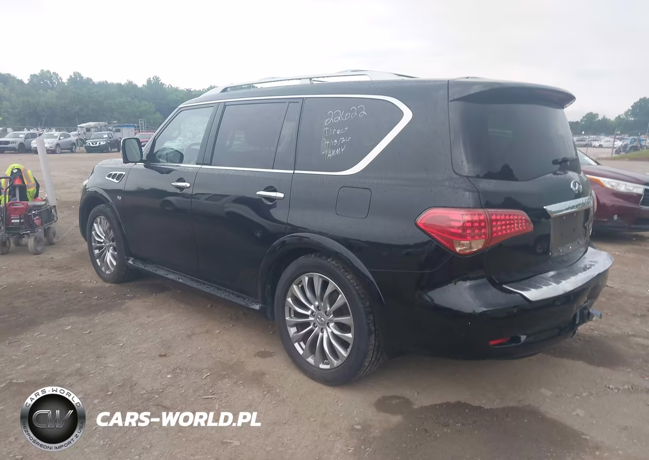 2016 Infiniti Qx80 VIN:JN8AZ2NE6G9124259 - 3