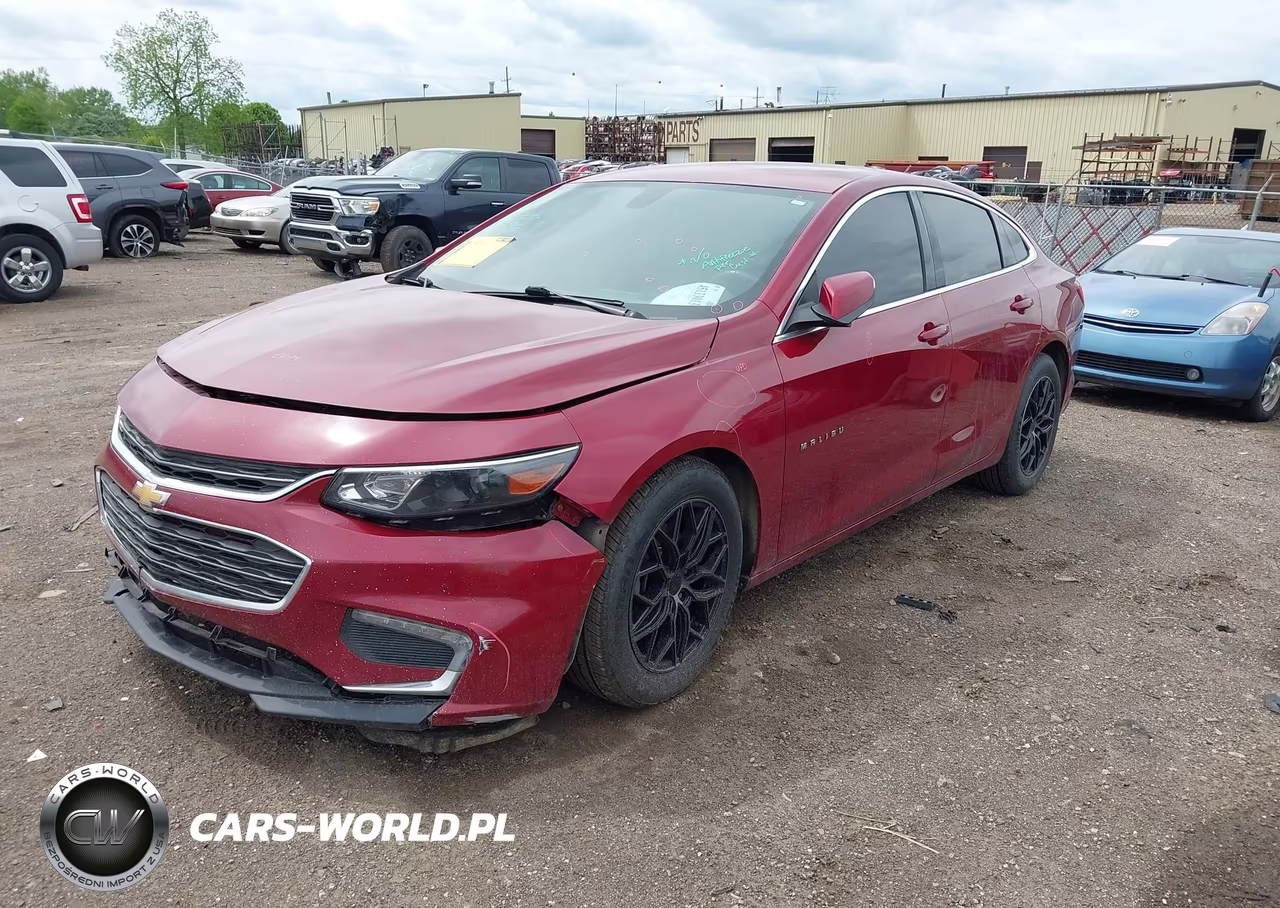 2018 Chevrolet Malibu Lt VIN:1G1ZD5STXJF277827 - 2