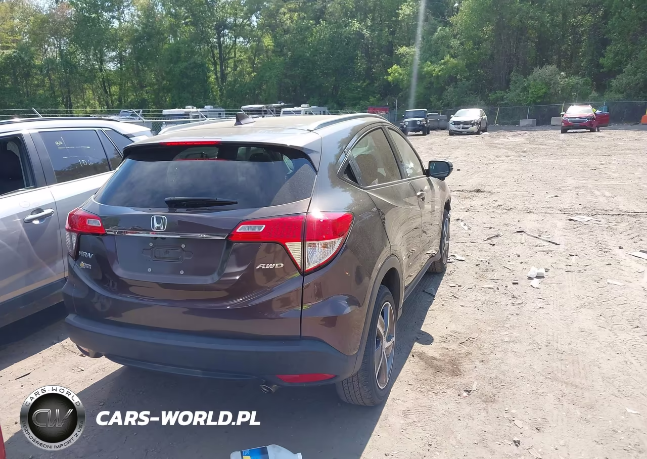 2021 Honda Hr-V Awd Ex VIN:3CZRU6H59MM726192 - 4
