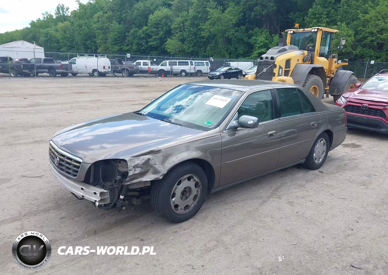 2002 Cadillac Deville Dhs VIN:1G6KE57Y12U114672 - 2