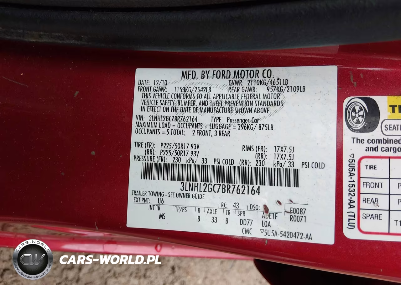 2011 Lincoln Mkz VIN:3LNHL2GC7BR762164 - 9