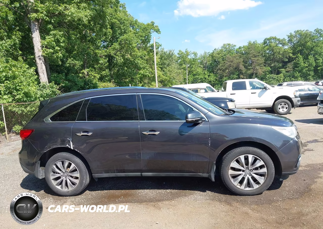 2014 Acura Mdx Technology Package VIN:5FRYD4H46EB017673 - 13