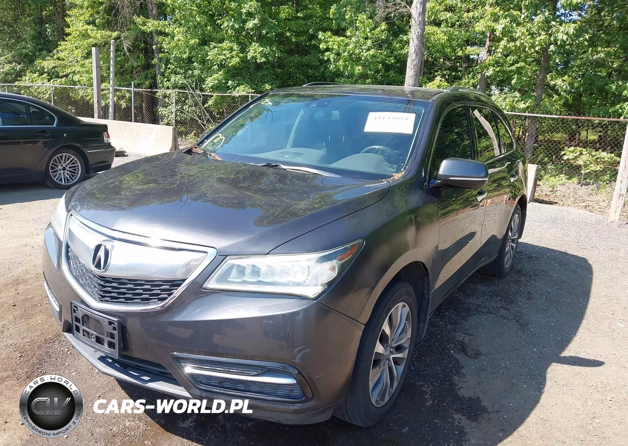 2014 Acura Mdx Technology Package VIN:5FRYD4H46EB017673 - 2
