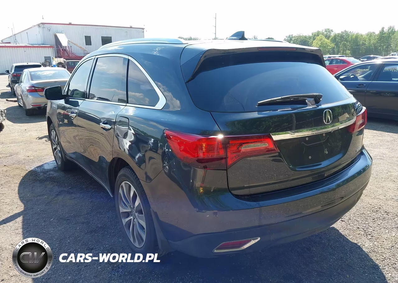 2014 Acura Mdx Technology Package VIN:5FRYD4H46EB017673 - 3