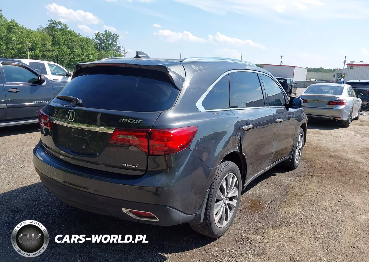 2014 Acura Mdx Technology Package VIN:5FRYD4H46EB017673 - 4