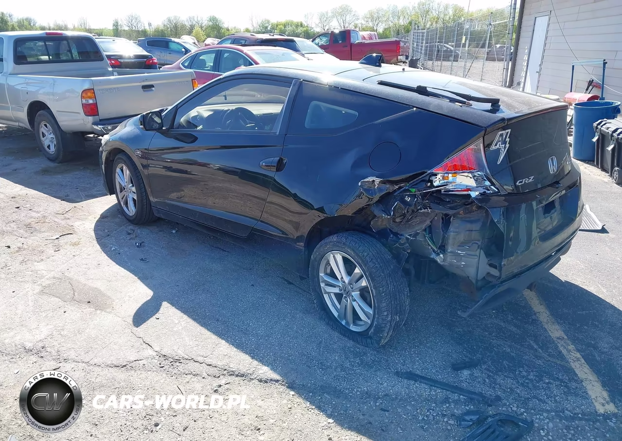 2012 Honda Cr-Z Ex VIN:JHMZF1C68CS001240 - 3