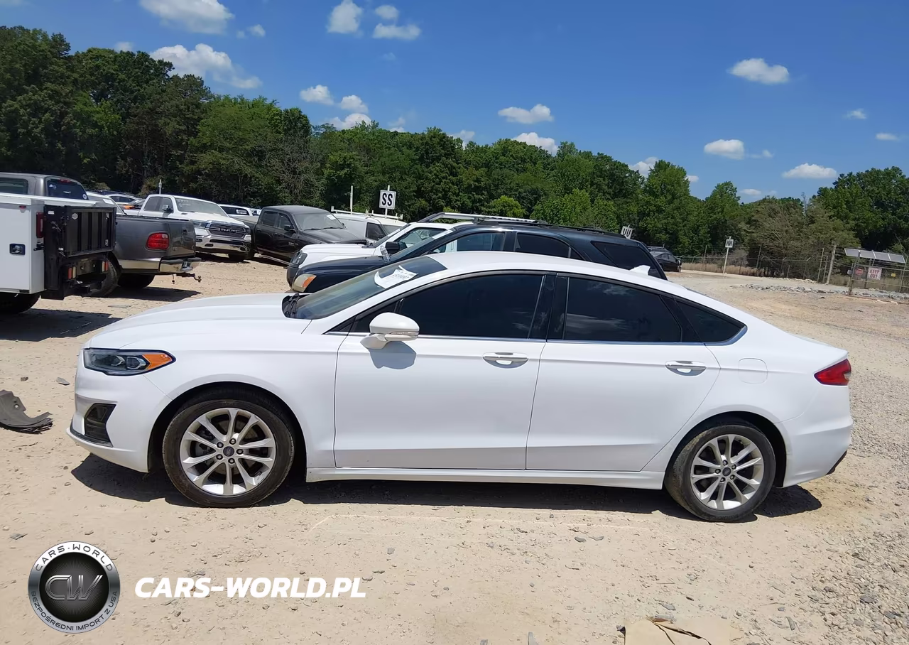2020 Ford Fusion Hybrid Sel VIN:3FA6P0MU8LR237025 - 15