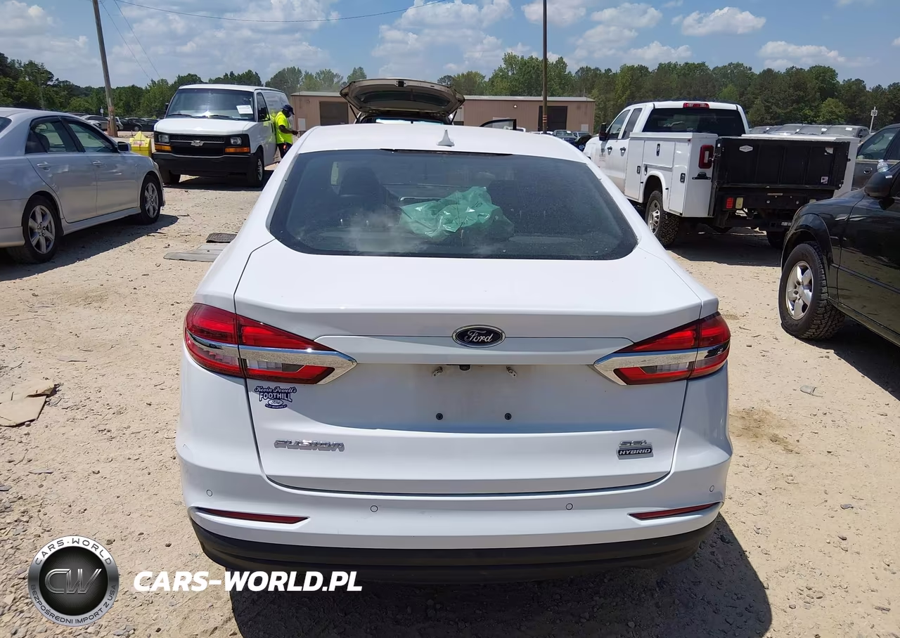 2020 Ford Fusion Hybrid Sel VIN:3FA6P0MU8LR237025 - 17
