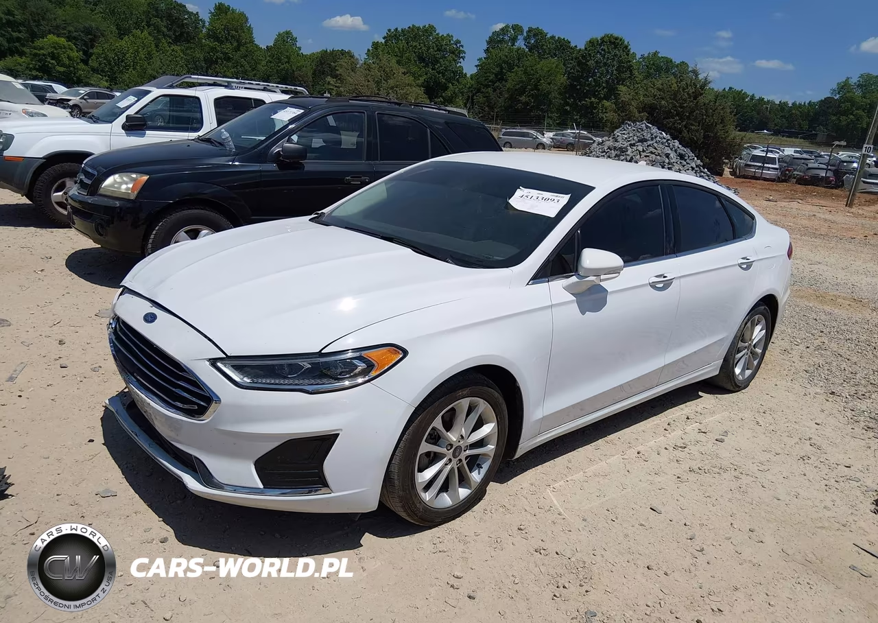 2020 Ford Fusion Hybrid Sel VIN:3FA6P0MU8LR237025 - 2