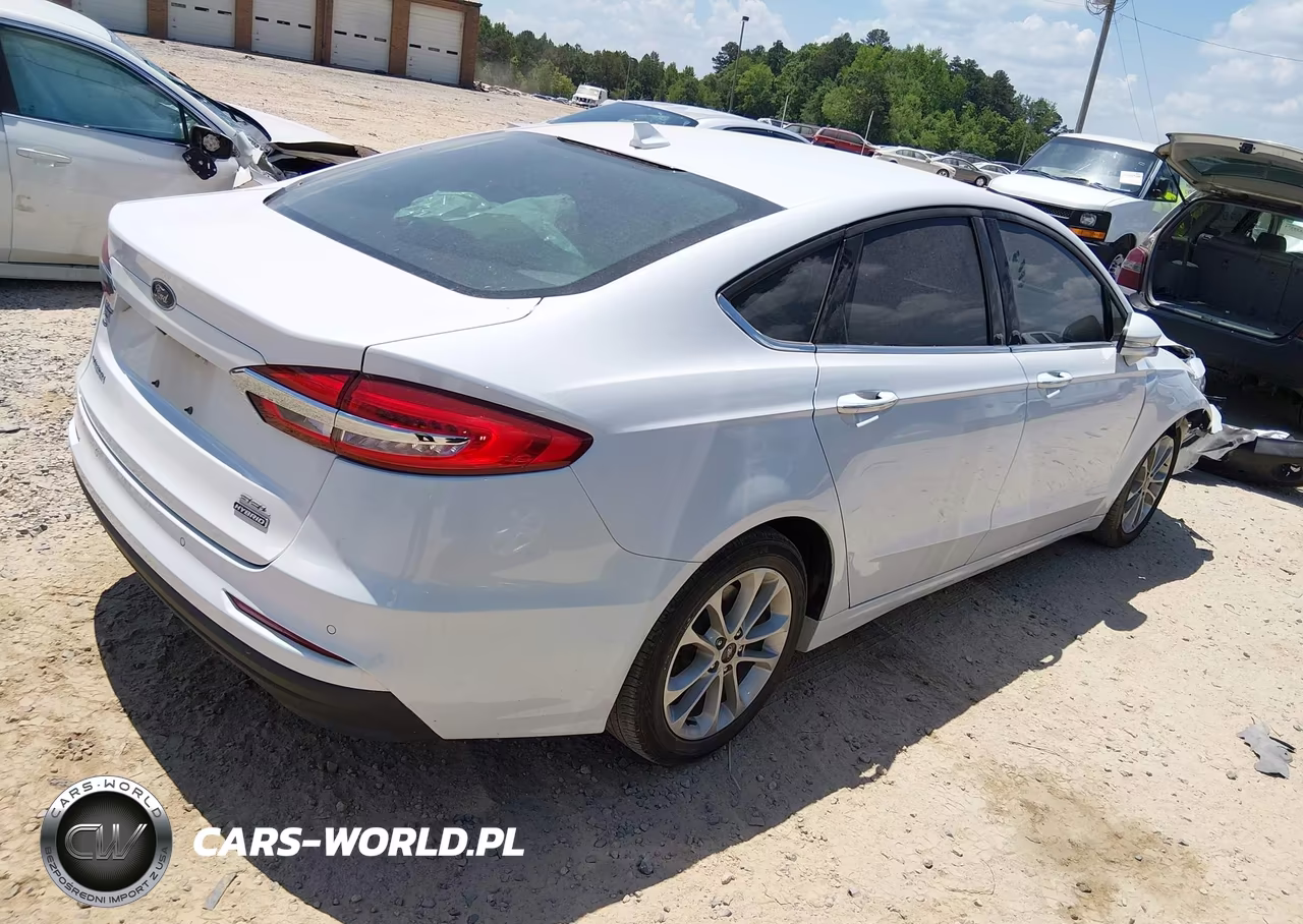 2020 Ford Fusion Hybrid Sel VIN:3FA6P0MU8LR237025 - 4