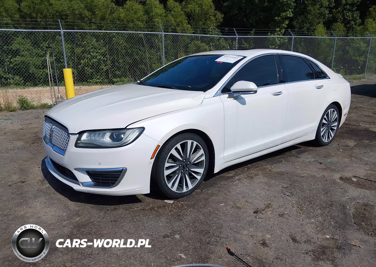2017 Lincoln Mkz Select VIN:3LN6L5C90HR614644 - 2