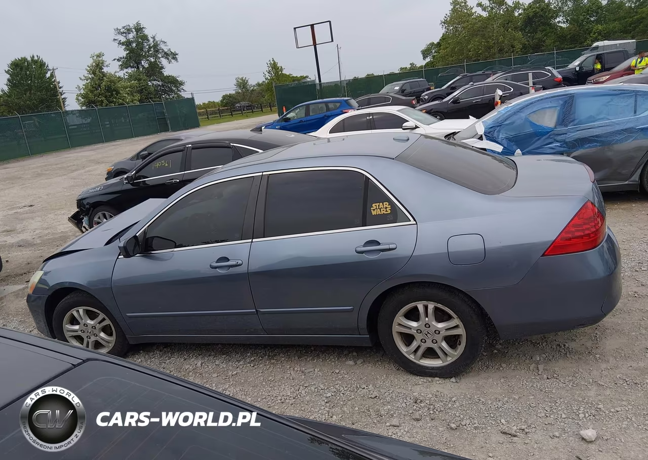 2007 Honda Accord 2.4 Ex VIN:1HGCM56837A070626 - 14