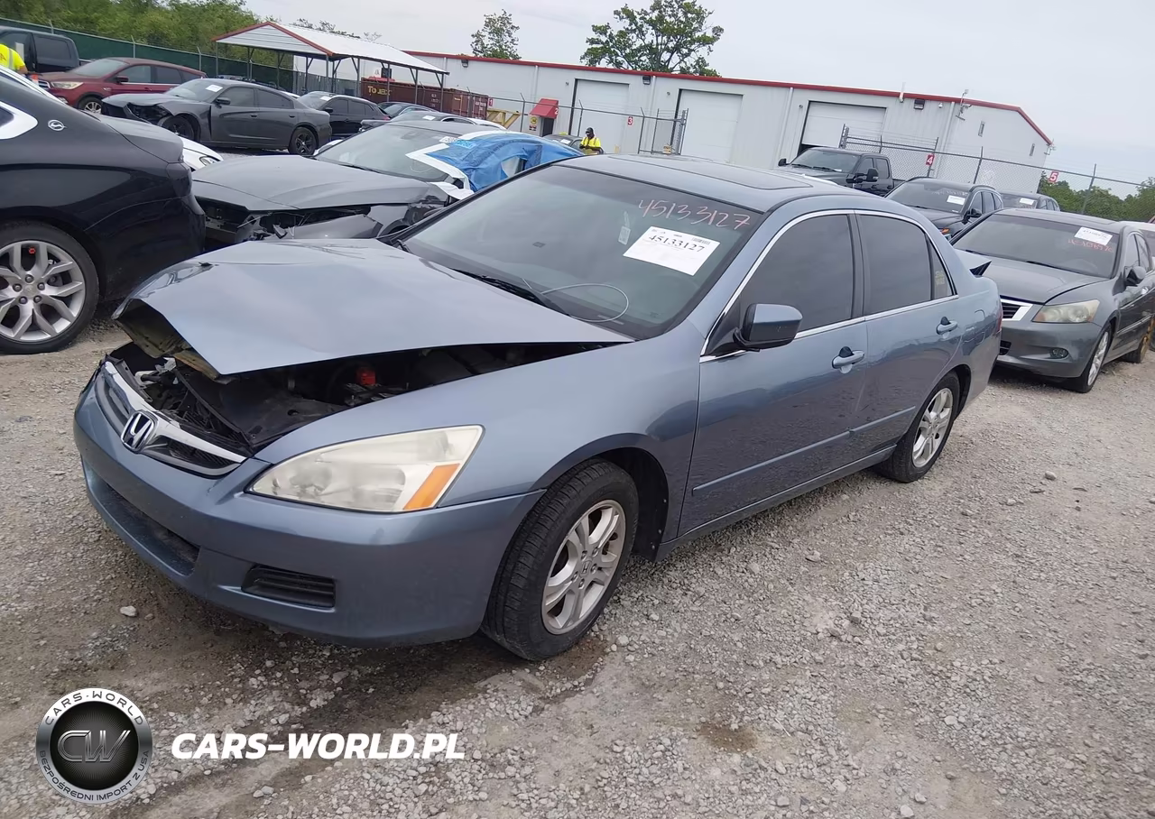 2007 Honda Accord 2.4 Ex VIN:1HGCM56837A070626 - 2