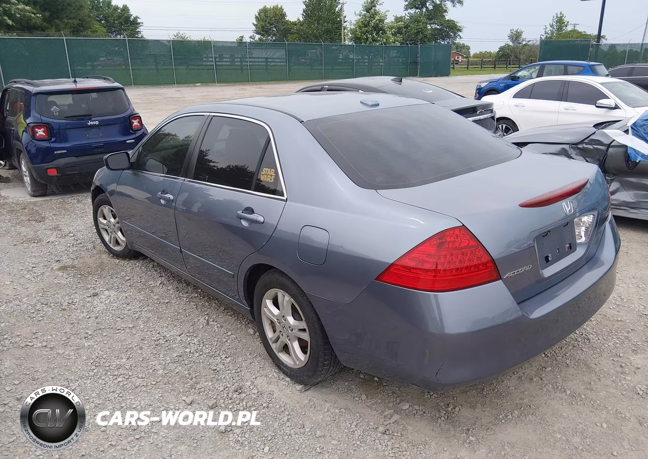 2007 Honda Accord 2.4 Ex VIN:1HGCM56837A070626 - 3
