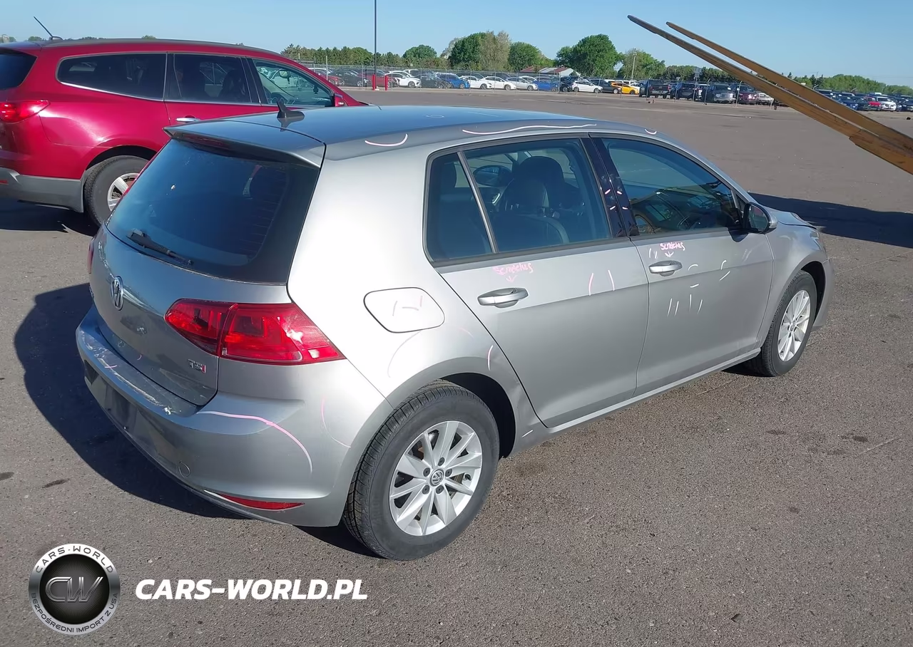 2015 Volkswagen Golf Tsi S 4-Door VIN:3VW217AU5FM020862 - 4