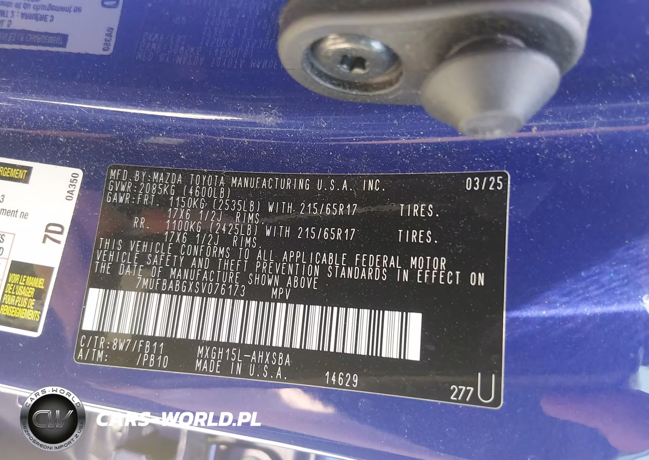 2025 Toyota Corolla Cross Hybrid Se VIN:7MUFBABGXSV076173 - 9