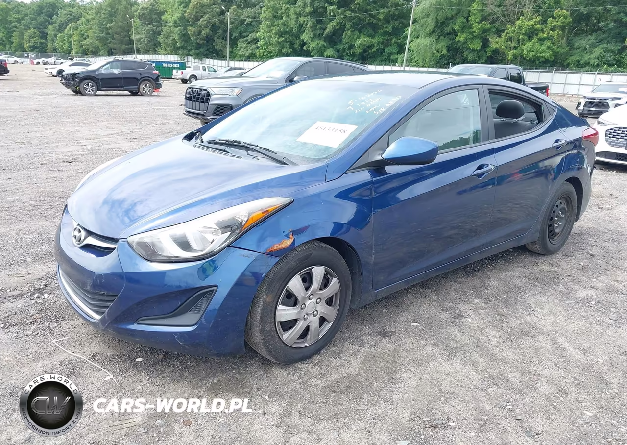 2016 Hyundai Elantra Se VIN:5NPDH4AE4GH782845 - 2