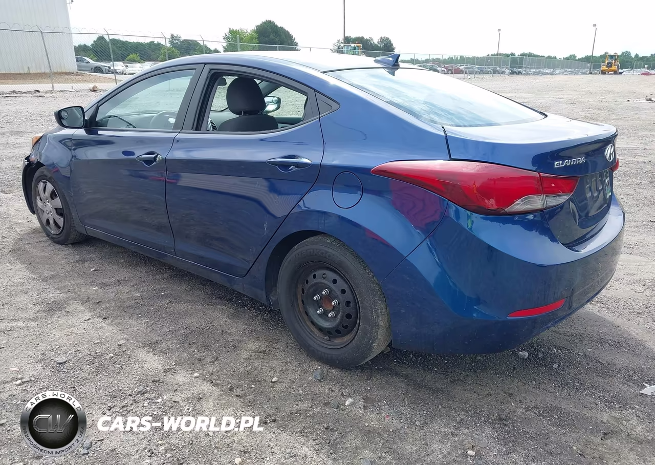 2016 Hyundai Elantra Se VIN:5NPDH4AE4GH782845 - 3