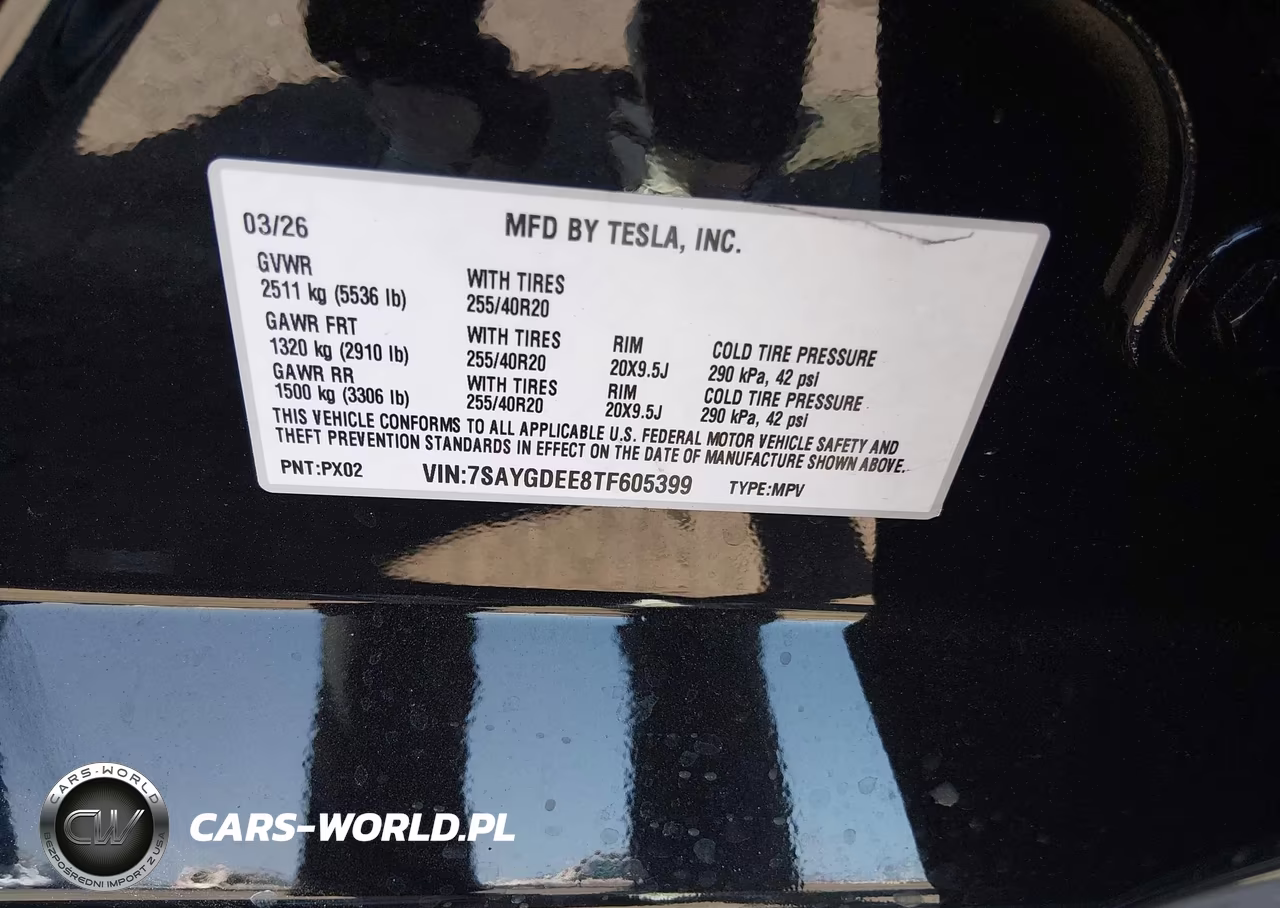 2026 Tesla Model Y All-Wheel Drive-Long Range Launch Series-Premium All-Wheel Drive VIN:7SAYGDEE8TF605399 - 9
