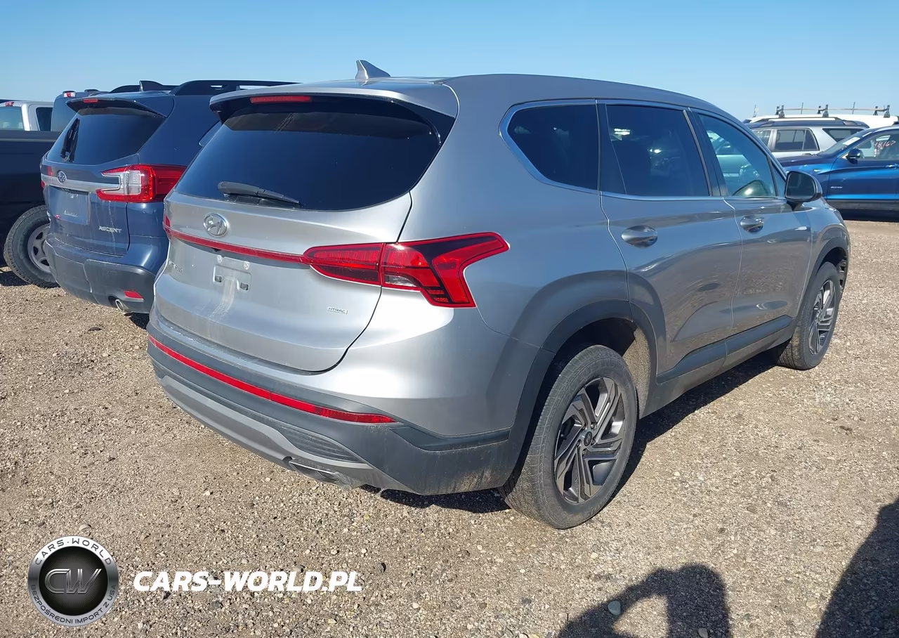 2021 Hyundai Santa Fe Se VIN:5NMS1DAJ7MH347447 - 4