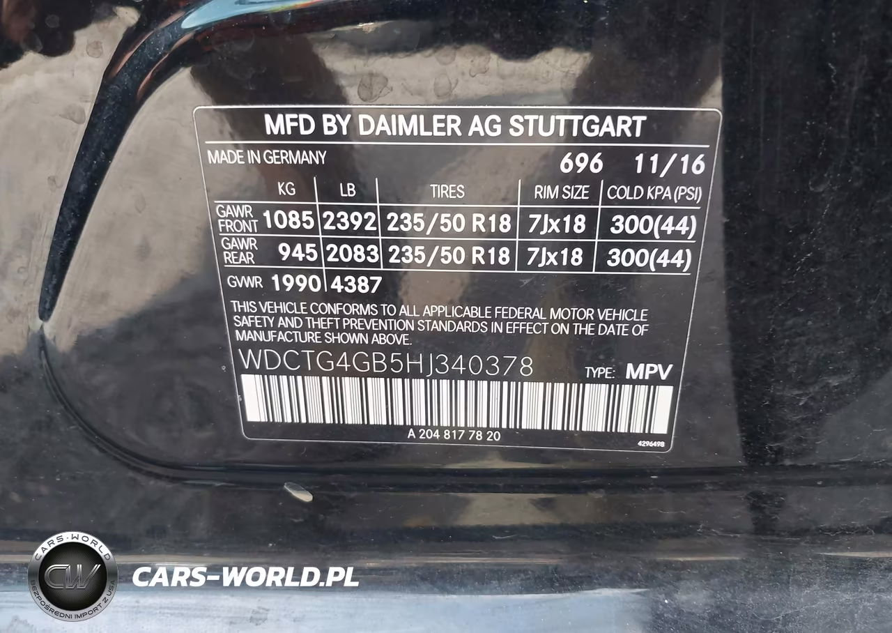 2017 Mercedes-Benz Gla 250 4Matic VIN:WDCTG4GB5HJ340378 - 9