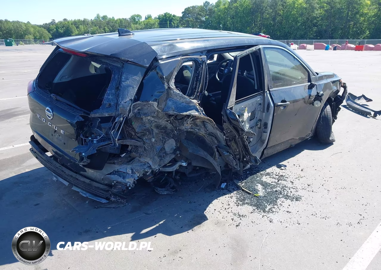 2021 Nissan Rogue S Fwd VIN:JN8AT3AA4MW002085 - 4