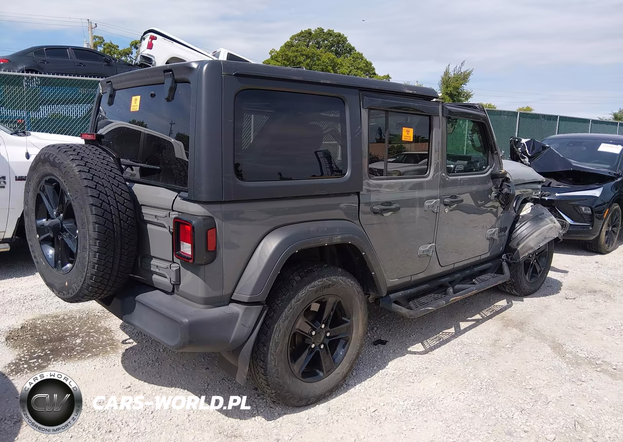 2021 Jeep Wrangler Unlimited Sport Altitude 4X4 VIN:1C4HJXDN8MW663124 - 4