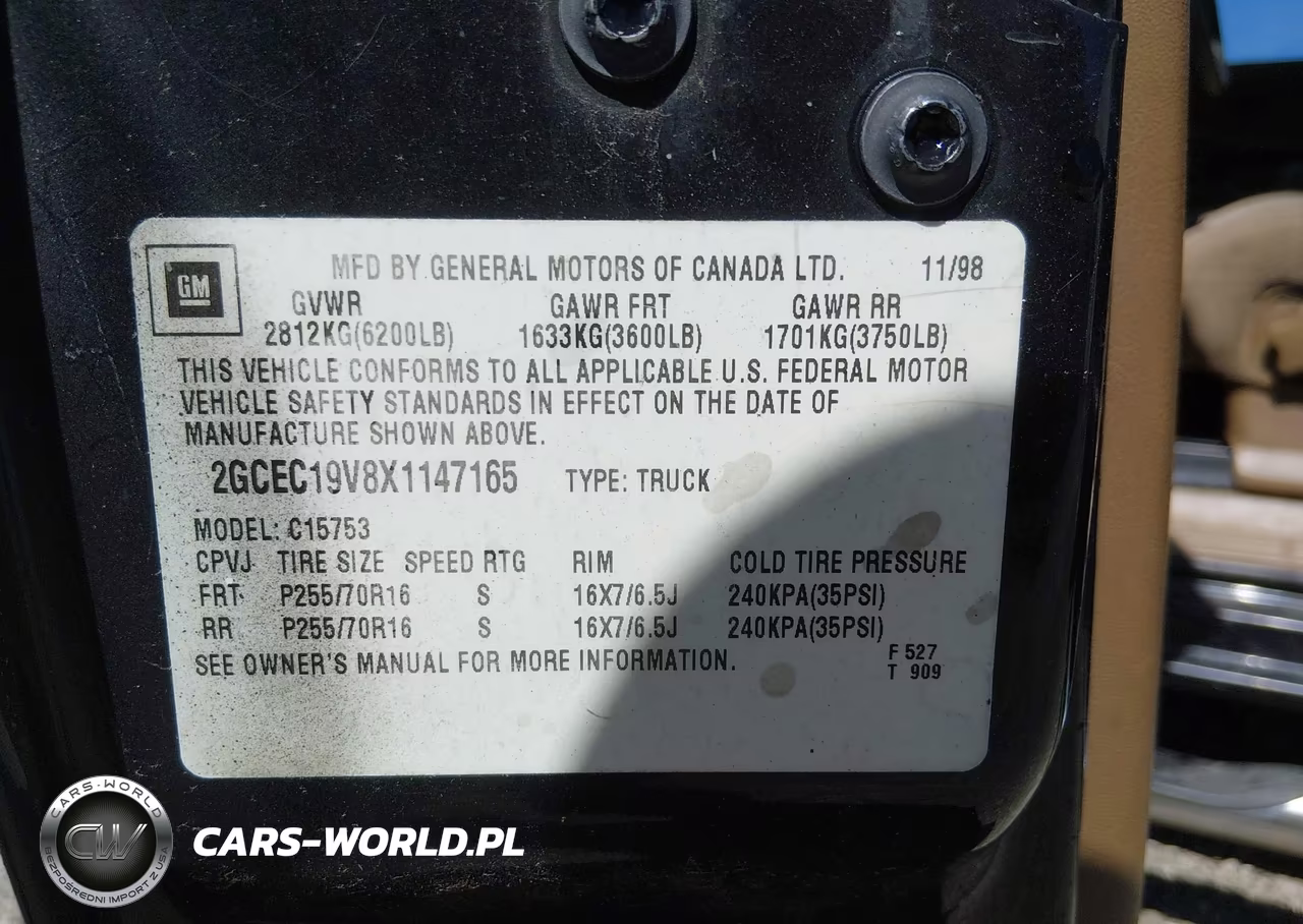 1999 Chevrolet Silverado 1500 Ls VIN:2GCEC19V8X1147165 - 9