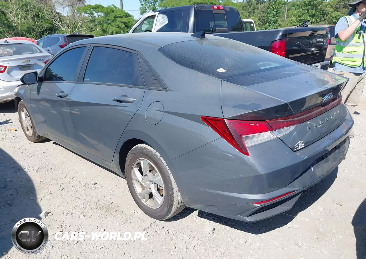 2023 Hyundai Elantra Se VIN:KMHLL4AG5PU574499 - 3