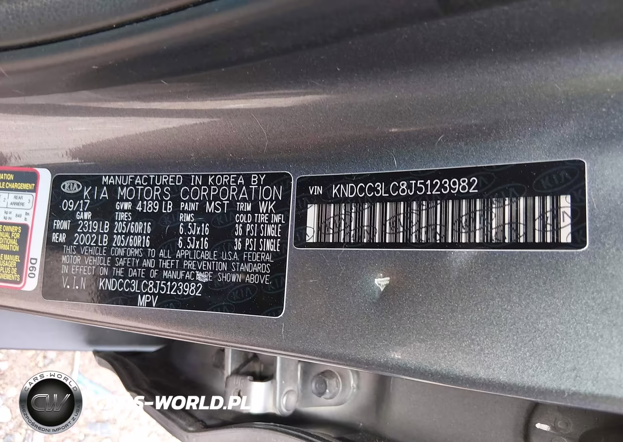 2018 Kia Niro Ex VIN:KNDCC3LC8J5123982 - 9