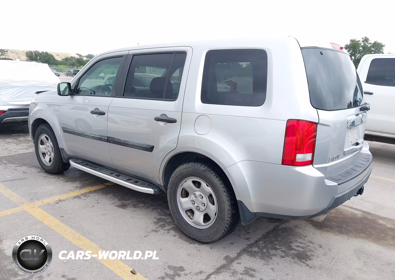 2011 Honda Pilot Lx VIN:5FNYF3H2XBB053169 - 3