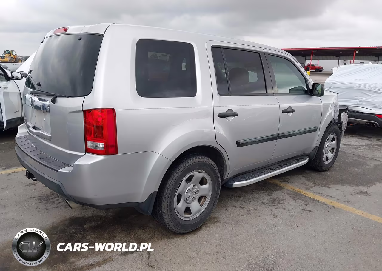 2011 Honda Pilot Lx VIN:5FNYF3H2XBB053169 - 4