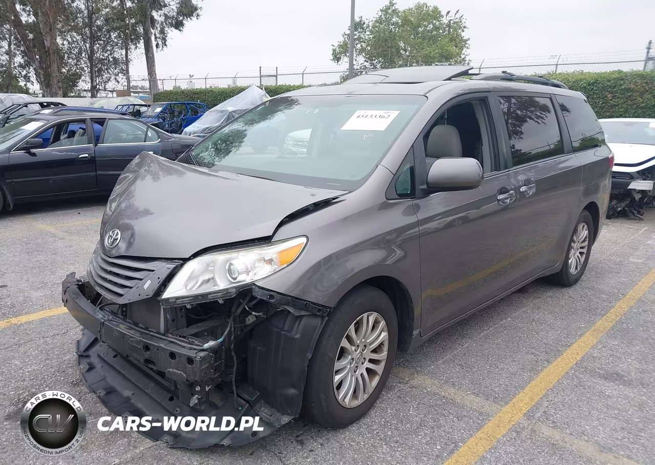 2016 Toyota Sienna Xle Premium 8 Passenger VIN:5TDYK3DC2GS741132 - 2