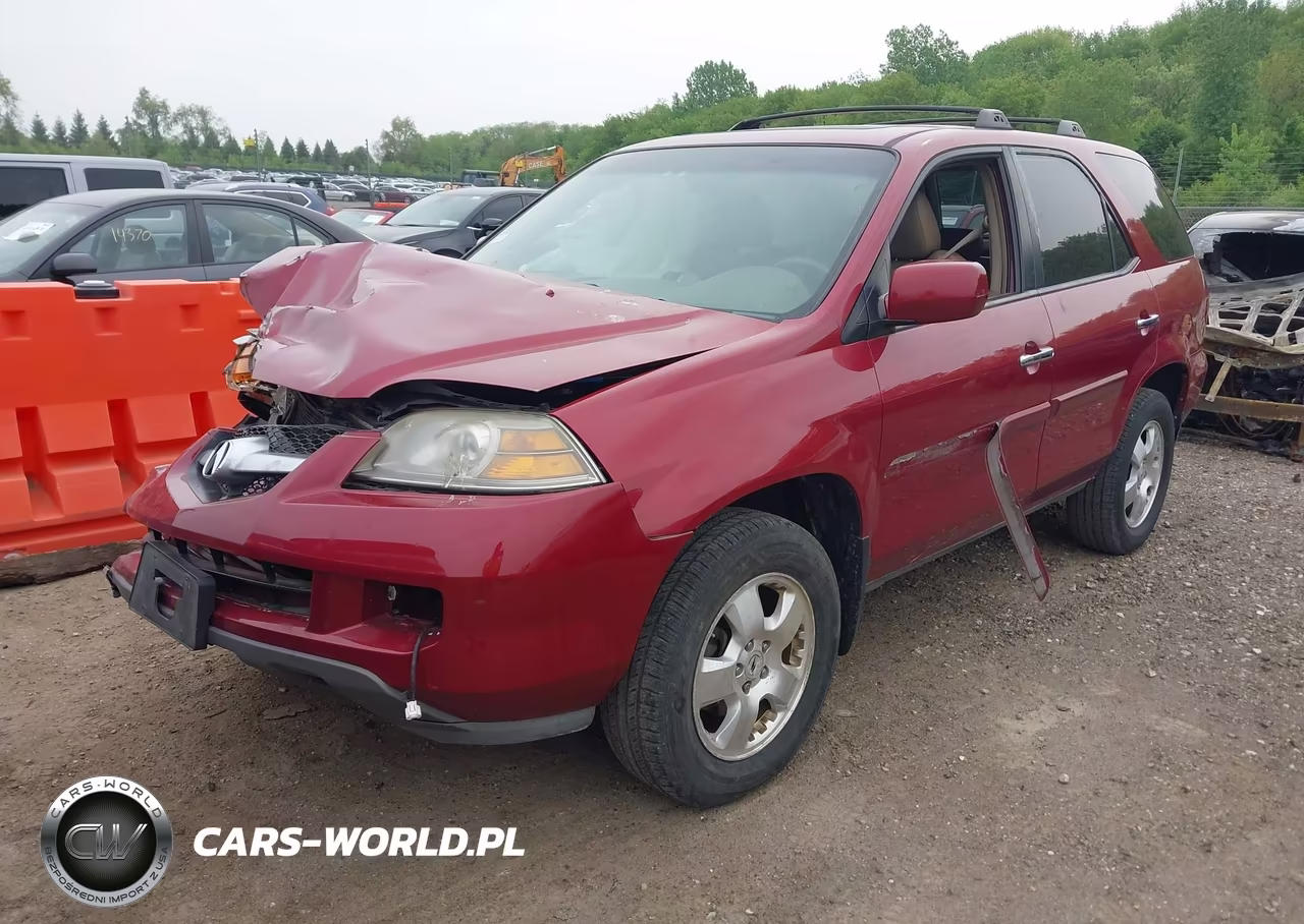 2004 Acura Mdx VIN:2HNYD18784H539637 - 2