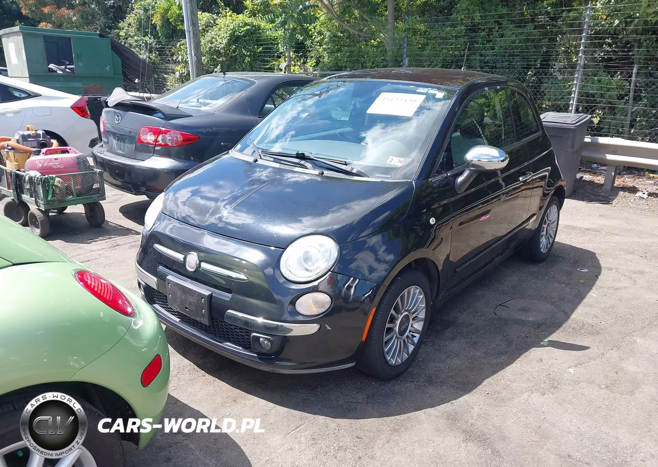 2013 Fiat 500 Lounge VIN:3C3CFFCR5DT573885 - 2