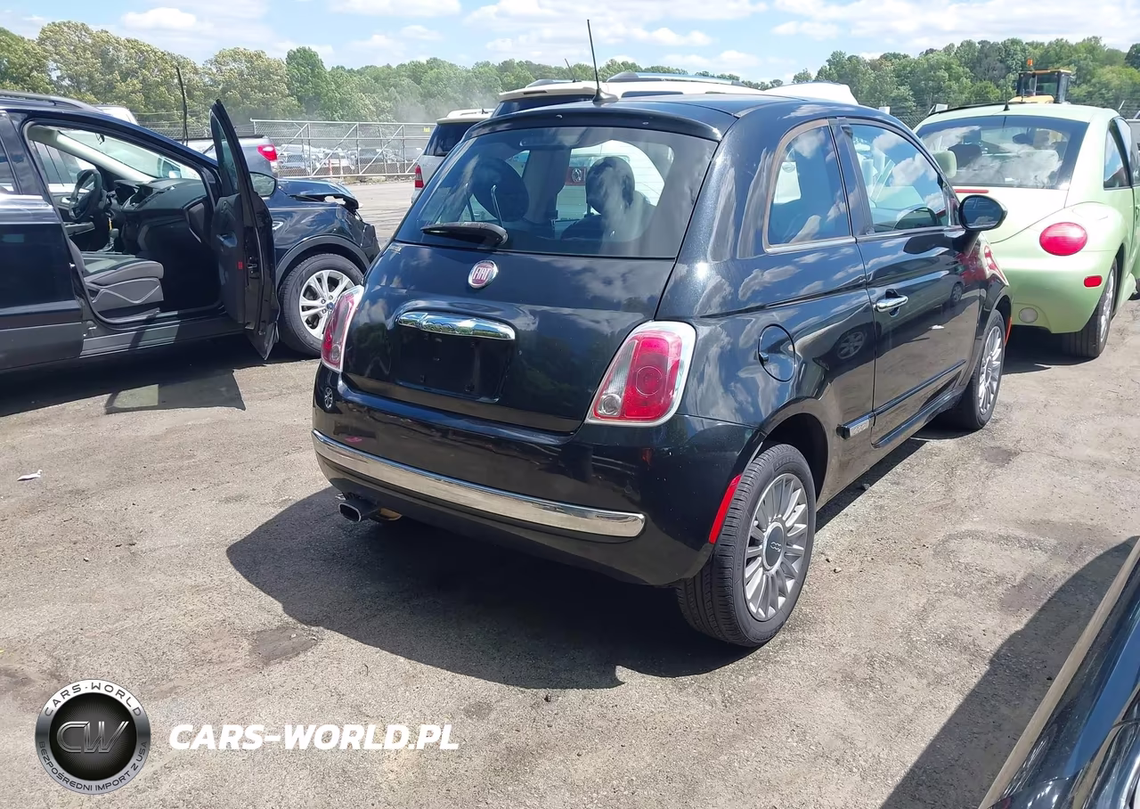 2013 Fiat 500 Lounge VIN:3C3CFFCR5DT573885 - 4