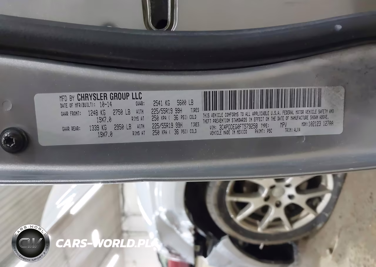 2015 Dodge Journey R-T VIN:3C4PDDEG0FT579258 - 9