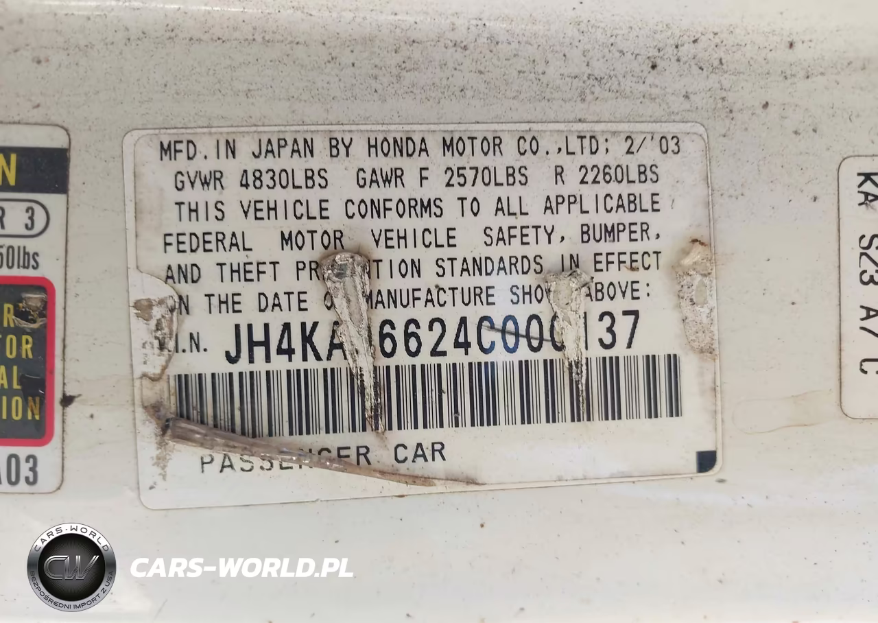 2004 Acura Rl 3.5 VIN:JH4KA96624C000137 - 9