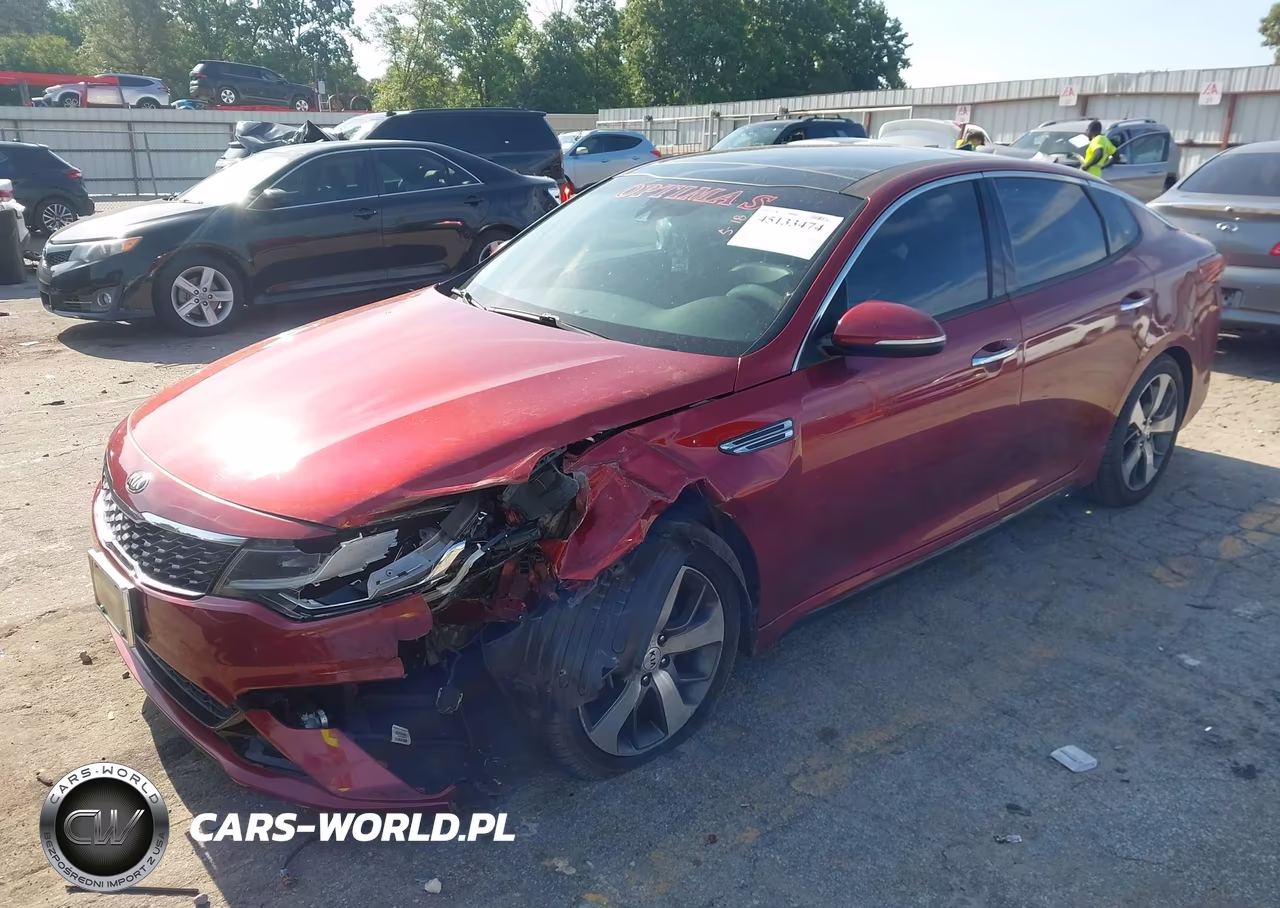 2019 Kia Optima S VIN:5XXGT4L33KG291016 - 2