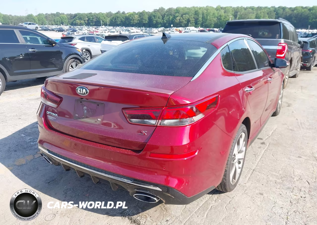 2019 Kia Optima S VIN:5XXGT4L33KG291016 - 4