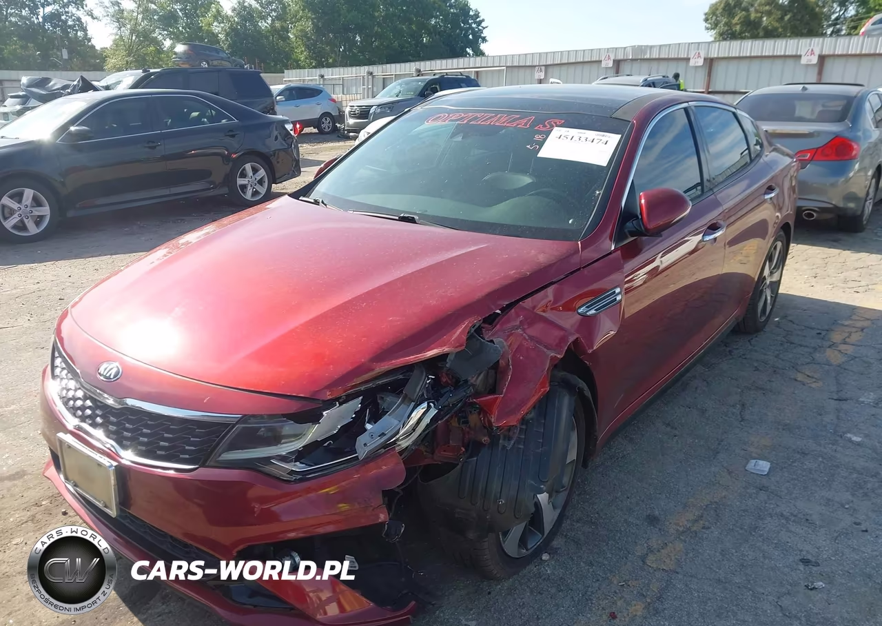 2019 Kia Optima S VIN:5XXGT4L33KG291016 - 6