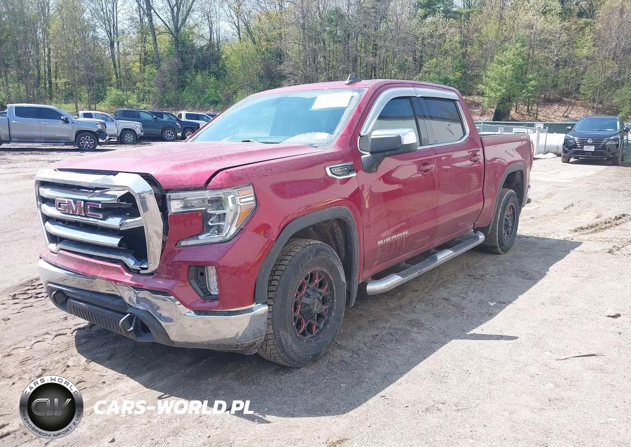 2020 GMC Sierra 1500 4Wd Short Box Sle VIN:3GTU9BED9LG278023 - 2