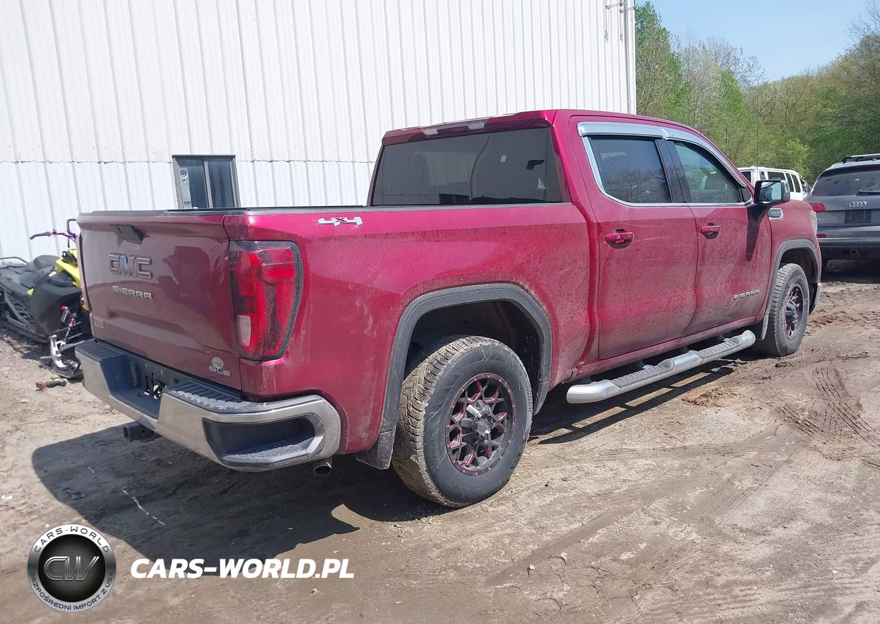 2020 GMC Sierra 1500 4Wd Short Box Sle VIN:3GTU9BED9LG278023 - 4