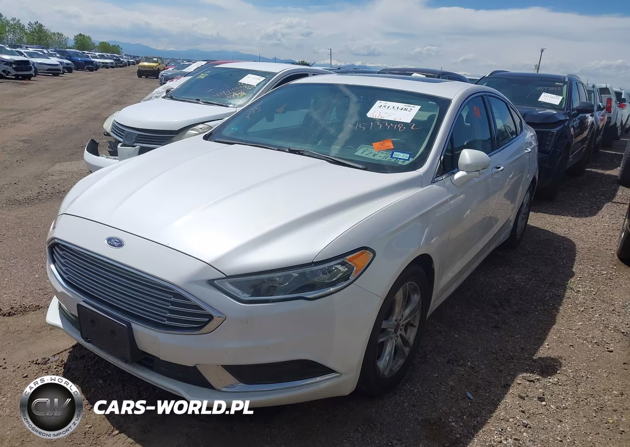 2018 Ford Fusion Se VIN:3FA6P0HD4JR160130 - 2