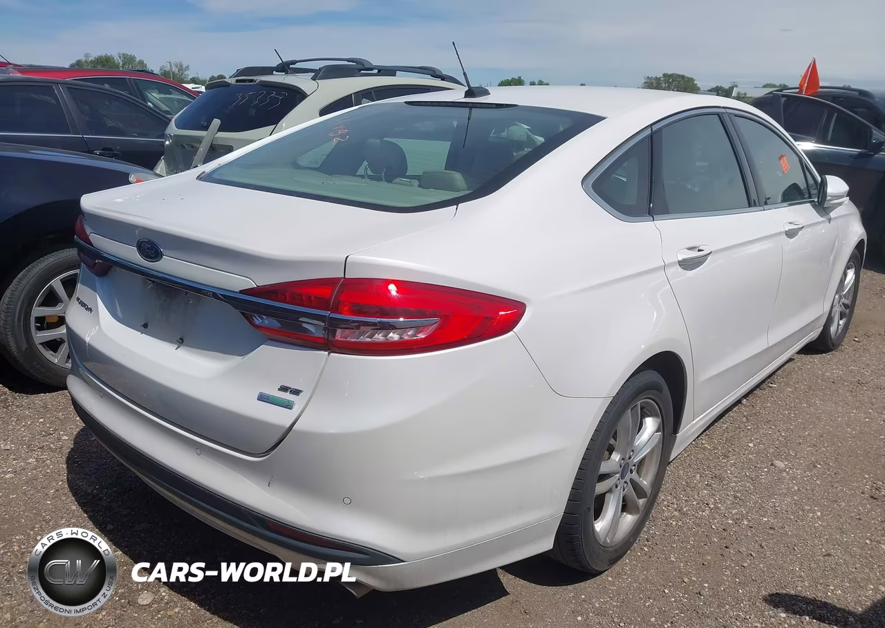 2018 Ford Fusion Se VIN:3FA6P0HD4JR160130 - 4