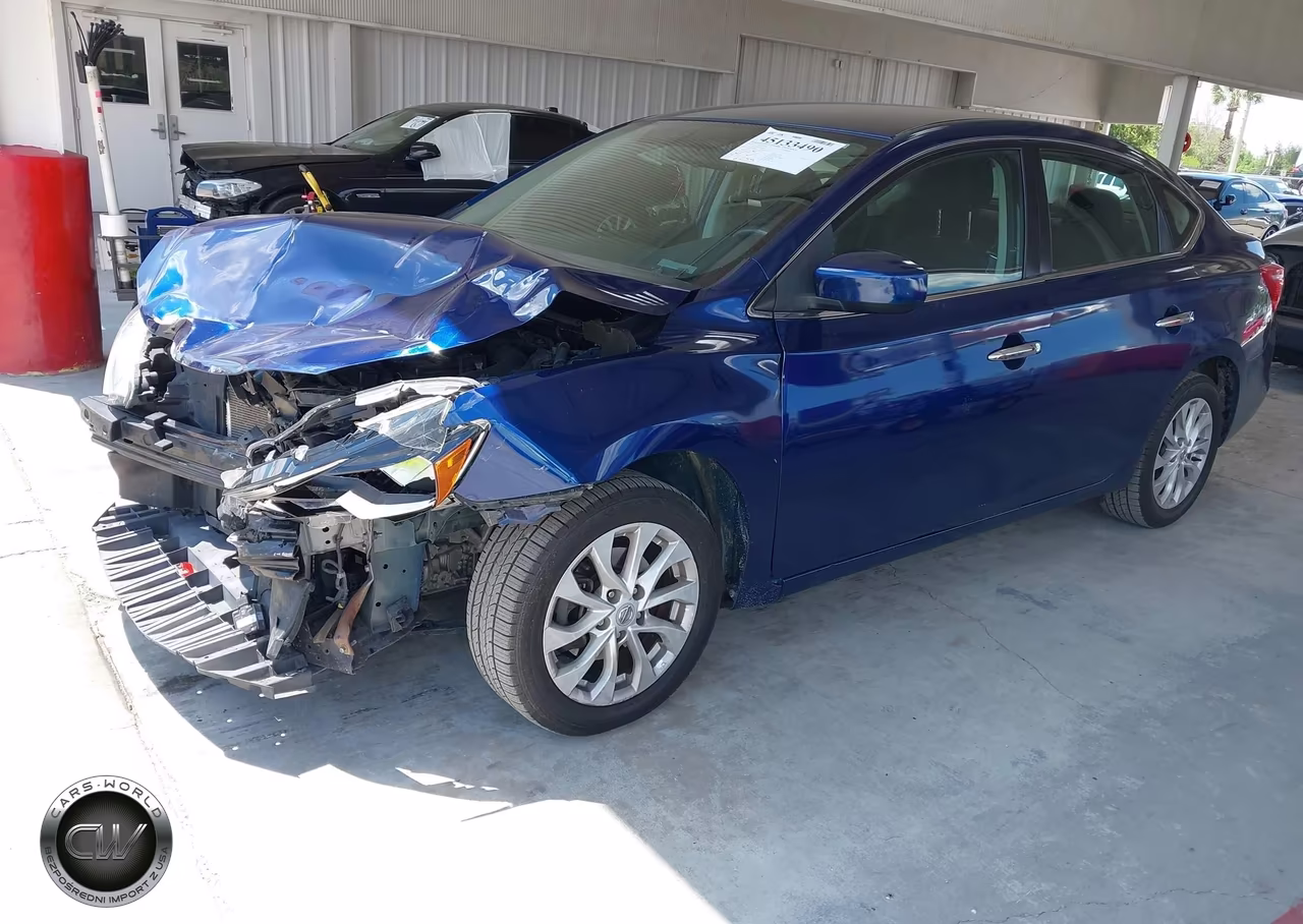 2018 Nissan Sentra Sv VIN:3N1AB7AP4JY242481 - 2